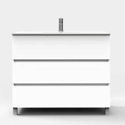 Mueble de baño de 100x46cm serie Berta