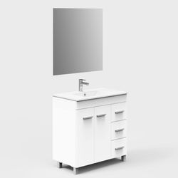Mueble de baño de 80x46cm serie Gavá