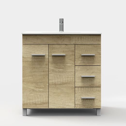 Mueble de baño de 80x46cm serie Gavá