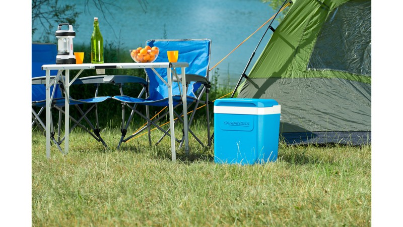 CAMPOS - Nevera Portátil de viaje rígida para camping y picnic - Capacidad  de 29 L - Mantiene el frio durante más tiempo