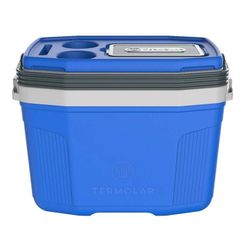 Starrer tragbarer Kühlschrank 20L blau Thermolar