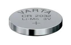 Knopfzelle CR2032 3V Lithium (1u Blister) Varta
