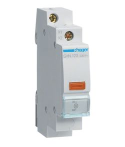 Piloto color naranja 230V, 0,9W máximo
