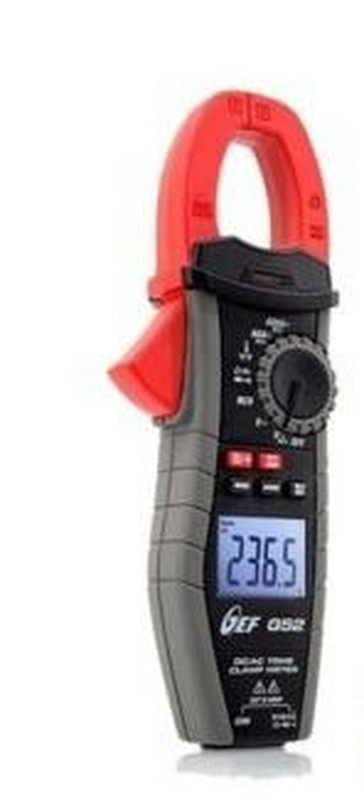 G52 Pinza Amperimétrica Digital CA/CC GEF 13052