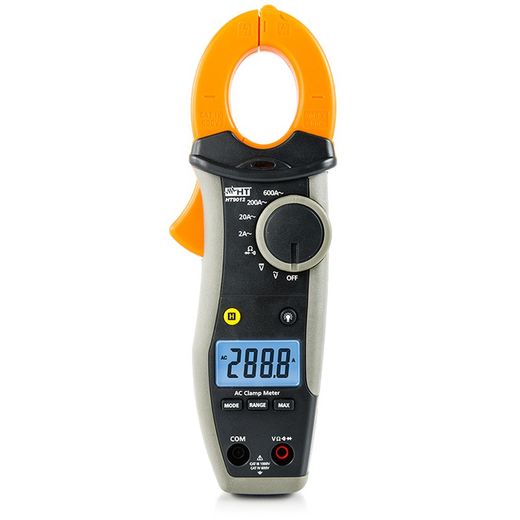 Pinza amperimétrica profesional numérico digital para corriente alterna