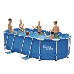 Piscina tubular Oval Summer Waves 3000x2000xh.840mm