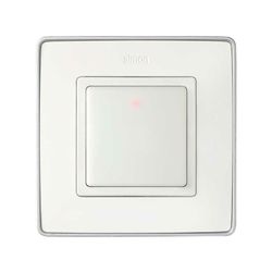 Weiße Adapterplatte Simon 82
