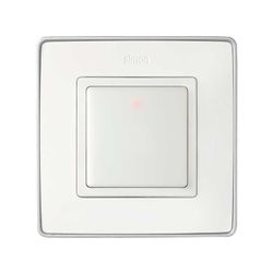 Weiße Adapterplatte Simon 82