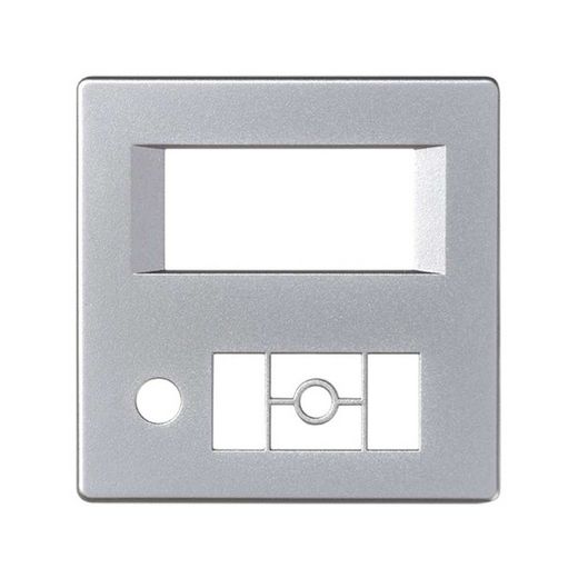Plaque radio numérique en aluminium Simon 82