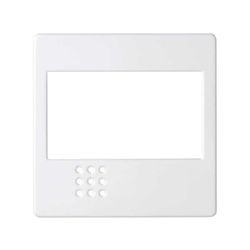 Placa para mecanismos electrónicos blanco Simon 82