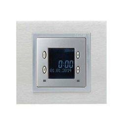 Plaat voor elektronische mechanismen met aluminium display Simon 82
