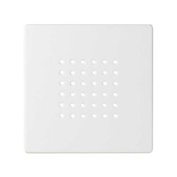 Placa para zumbador-altavoz blanco Simon 82