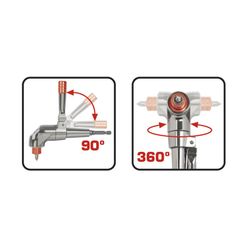 Abgewinkelter Bithalter 90º RATIO