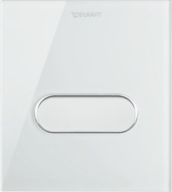 Pulsador A1 para urinario vidrio blanco Duravit