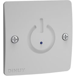 Interruptor do temporizador incorporado Dinuy de toque branco de 3 fios