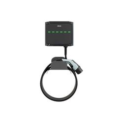 Carregador de carro para cabo de parede 5m T2 7,4 kW monofásico com Bluetooth, automático, diferencial e sobretensão com reset Simon