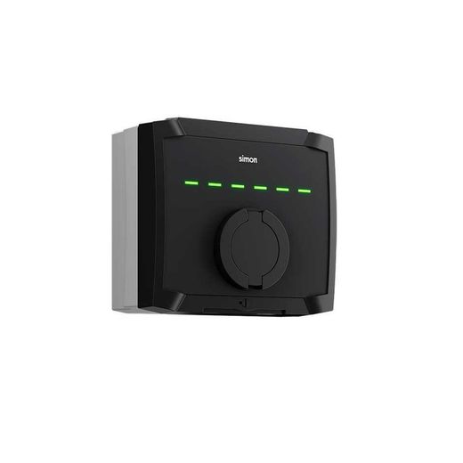 Carregador veicular para tomada T2 7,4 kW monofásico com Bluetooth Simon SM34 Residencial
