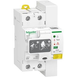 Reconectador diferencial - 2P - 40A - 30mA - tipoA Acti9 RED
