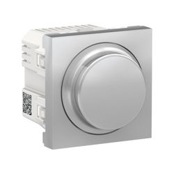 Regulador de intensidad LED de giro universal aluminio Schneider electric