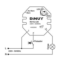 Regler für Dinuy 2-Draht-LED-Lampe