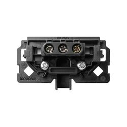 Uscita cavo per filo fino a 1 mm con striscia e 3 terminali Simon 100
