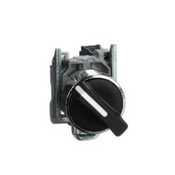 Selector de 2 posiciones y manilla corta diámetro 22mm Schneider electric