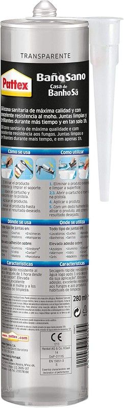 Sellador Pattex Express secado ràpido transparente