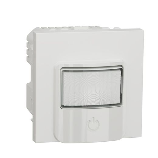 Sensor movimiento con interruptor 10A blanco Schneider electric