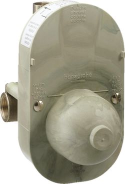 Set básico para mezcladores monomando de bañera con inversor Hansgrohe