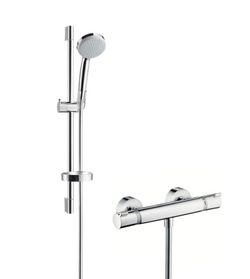Set de ducha con termostato Vario 100 cromo Hansgrohe