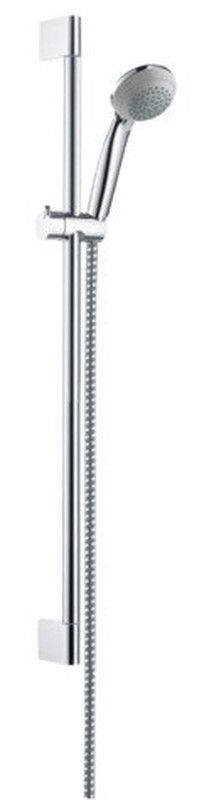 Set de ducha mono Green con barra de ducha Crometta 85 Hansgrohe
