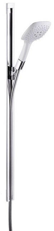 Set de ducha Puravida con barra blanco/cromo Hansgrohe