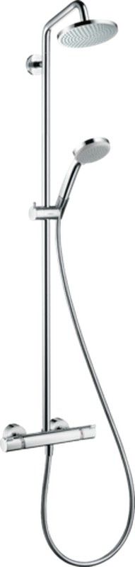 Set de ducha Showerpipe 160 con termostato cromo Hansgrohe