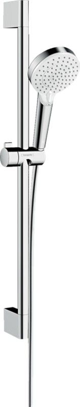 Set de ducha Crometta Vario EcoSmart con barra de ducha 65cm Hansgrohe