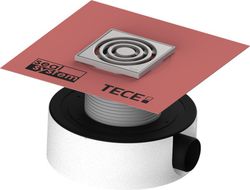 Set de sumidero extraplano con collar de sellado Seal System Tece