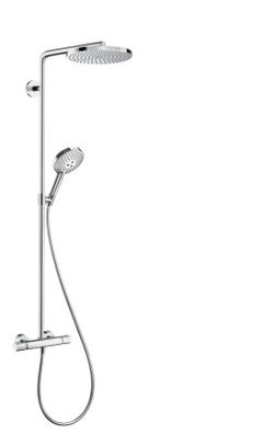 Set ducha fija con termostato cromo Hansgrohe