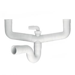 Kompletter Siphon für Spüle