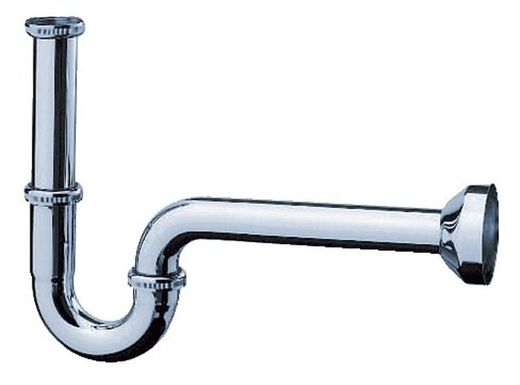 Hansgrohe chrome S-trap for sinks
