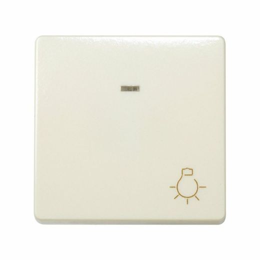 Bouton poussoir Simon 27 Play avec lumière de gravure 10 A 250V ~, système d'épandage d'ivoire lumineux et rapide intégré