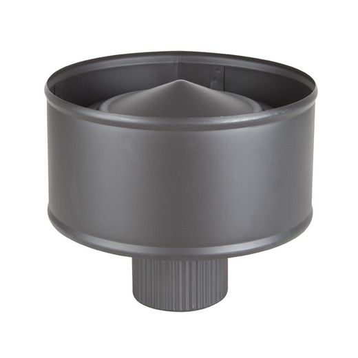 Chapéu anti-reflexo para extração de fumaça de fogões PELLET de aço inoxidável grafite fosco