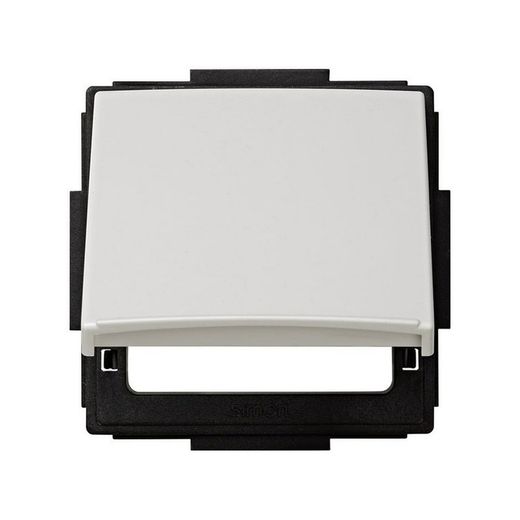 Tampa flip para itens modulares branco Simon 27 Scudo