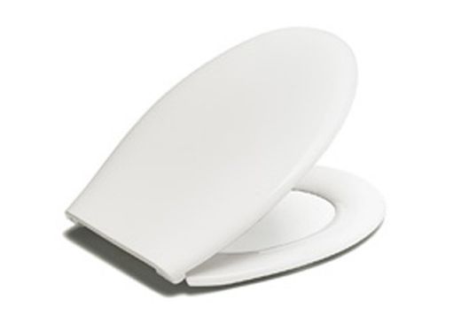 Alexia tampa de sanita com dobradiça BR 424-436mm branca