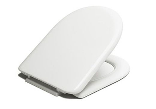 Tapa de WC Milos con bisagra A-36P 399-451mm blanco