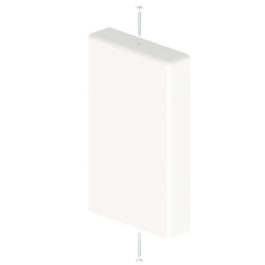 End cap 31 45x75 white UNEX 31371-02