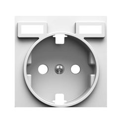 Tapa para base de enchufe schuko con USB blanco mate Simon 82 Concept