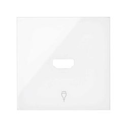 Glanzend witte HDMI 100 HDMI-connectorafdekking