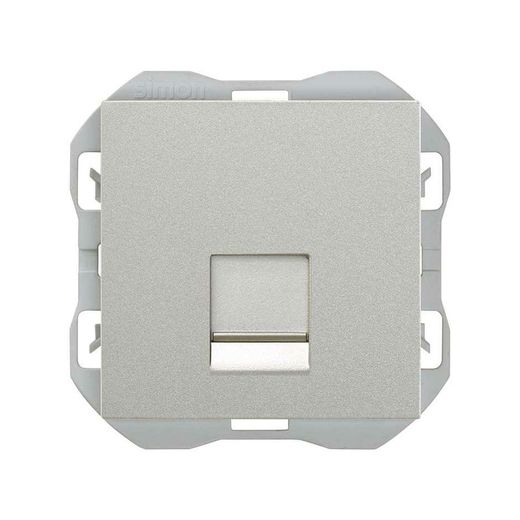 RJ45-Abdeckung Simon 270 mit Aluminiumstecker