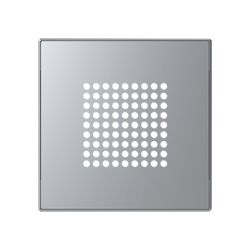 Tapa timbre/altavoz/zumbador sky plata
