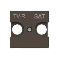 Tapa toma TV-R/SAT zenit antracita