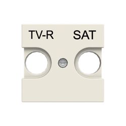 Tapa toma TV-R/SAT zenit blanco